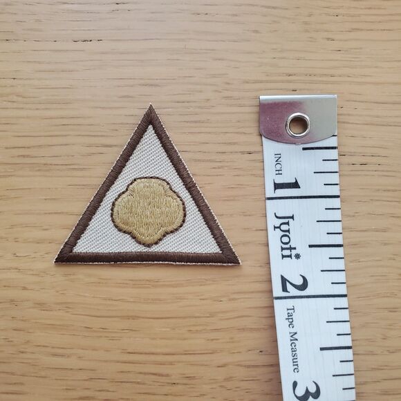 Vintage Y2K Girl Scout Brownie Try-It Cookie Patch - Picture 3 of 3